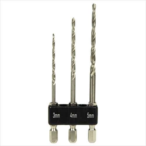 他サイト： SK11 ハイス下穴ドリルセット 3.0/4.0/5.0mmの商品画像