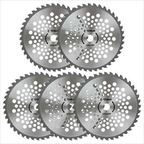 他サイト： E-Value 軽量タイプチップソー 5枚組 ETT-255X40PX5Pの商品画像