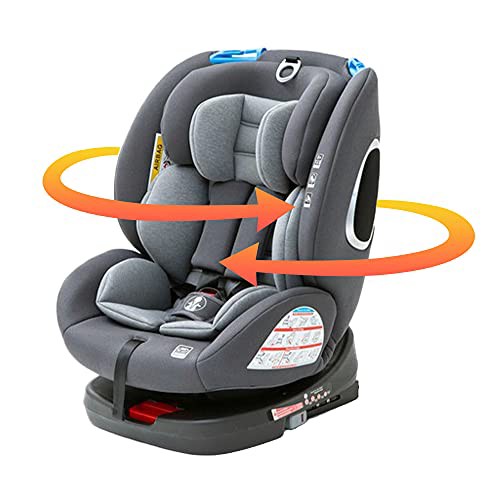 チャイルド ジュニアシートPZ ISOFIX 回転式 ブラック 88-1204BK 1台