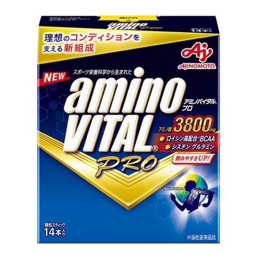 他サイト： 味の素 アミノバイタル プロ アミノ酸 3800mg 14包【定形外郵便可】 2個以上は宅配便発送の商品画像