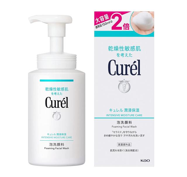 他サイト： 花王 キュレル 潤浸保湿 泡洗顔料 大サイズボトル 300ml【医薬部外品】 ※お取り寄せ商品 キャンセル不可 メーカー欠品になの商品画像