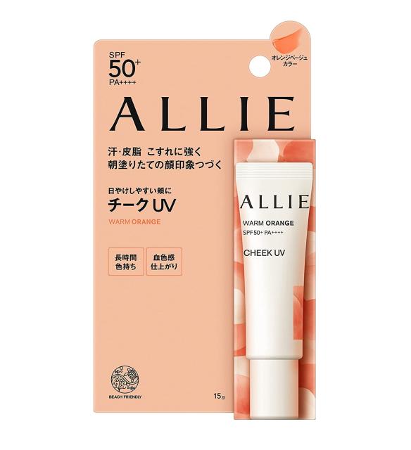 他サイト： カネボウ アリィー クロノビューティ カラーオンUV チーク 02 フレッシュフローラルの香り 15g SPF50+ PA+++の商品画像