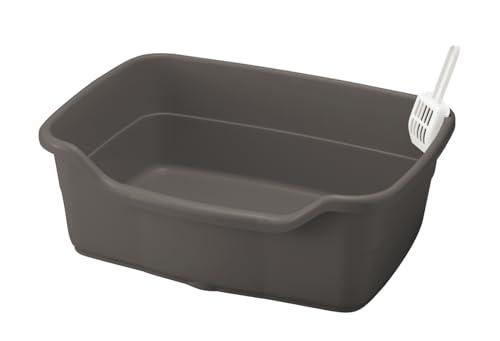 他サイト： リッチェル ラプレネコトイレ深型60 ダークグレーの商品画像