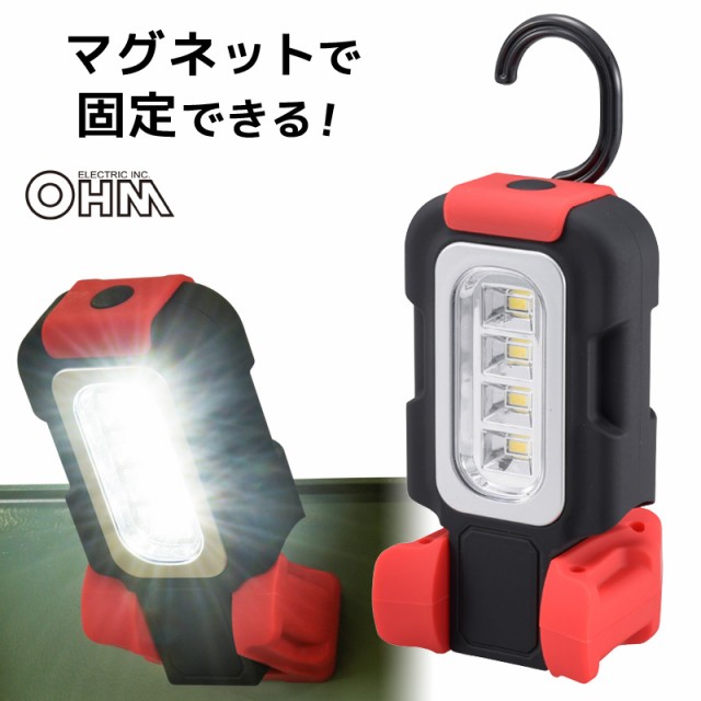 ファッション通販】 OHM 赤色LED誘導灯 レギュラーサイズ 品番 07-8328