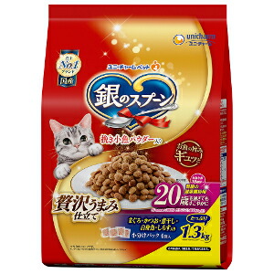 他サイト： 【今ならミズノの靴下1足をプレゼント】ユニチャーム 銀のスプーン ドライ 贅沢うまみ仕立て 腎臓の健康維持用 20歳を過ぎてもすの商品画像