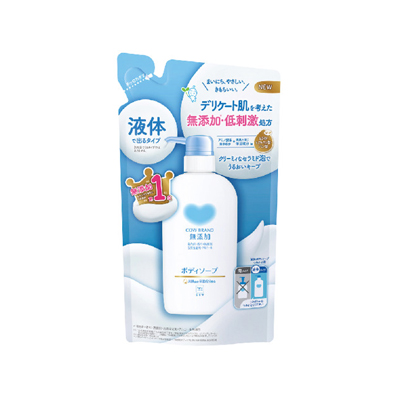 他サイト： 牛乳石鹸 カウブランド 無添加 ボディソープ 詰替用 380mL 4901525011464の商品画像
