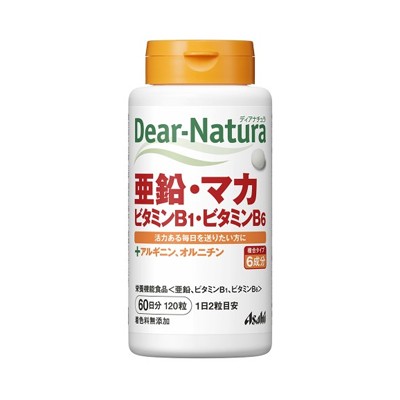 他サイト： ディアナチュラ 亜鉛・マカ・ビタミンB1・ビタミンB6 60日分 120粒入 4946842650224の商品画像