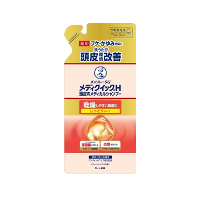 他サイト： メディクイックH 頭皮のメディカルシャンプー しっとり 詰替用 280ml 【医薬部外品】 4987241192175の商品画像