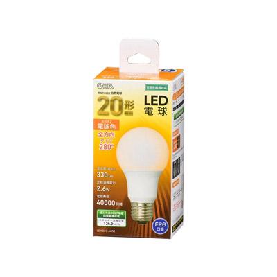 他サイト： LED電球 E26 20形相当 電球色 LDA3L-G AG52 4971275644519の商品画像