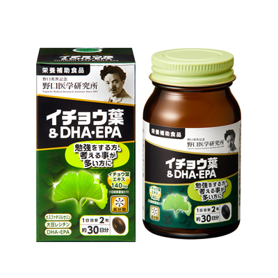 他サイト： 野口医学研究所 イチョウ葉&DHA・EPA 60粒 4562193141824の商品画像