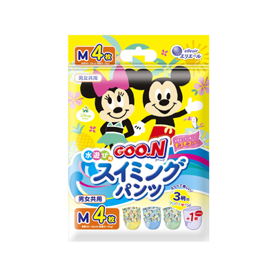 他サイト： 大王製紙 グーン スイミングパンツ 男女共用 Mサイズ 4枚 4902011860801【在庫限り】の商品画像