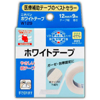 他サイト： ニチバンホワイトテープ 12mm×9m 4987167431211の商品画像