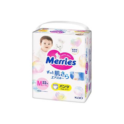 他サイト： メリーズ エアスルー パンツ Mサイズ 52枚入 4901301418579の商品画像