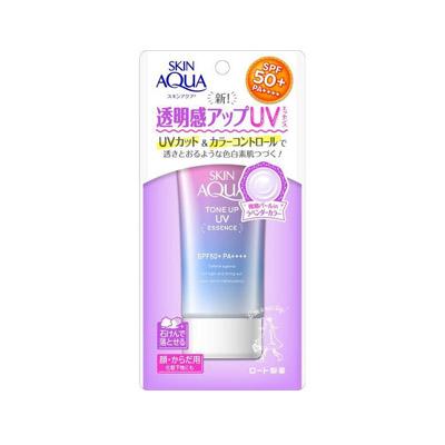 他サイト： ロート製薬 スキンアクア トーンアップUVエッセンス 80g 4987241157754の商品画像