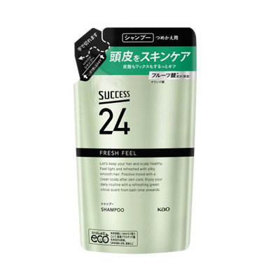他サイト： サクセス24 フレッシュフィール シャンプー 詰替用 320ml  4901301439741の商品画像