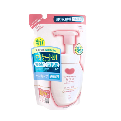 他サイト： カウブランド 無添加 泡の洗顔料 詰替用 140ml 4901525010573の商品画像