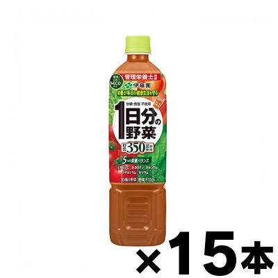 他サイト： 【送料無料!】 伊藤園 1日分の野菜 740g x 15本 ※他商品同時注文同梱不可 4901085626085の商品画像