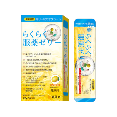 他サイト： 龍角散 らくらく服薬ゼリー スティックタイプ 6本 4987240601753の商品画像