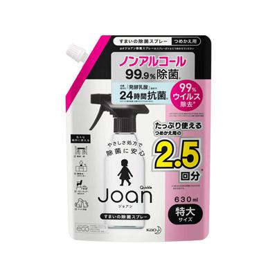 他サイト： クイックル ジョアン 除菌スプレー つめかえ用 630ml 4901301398130の商品画像