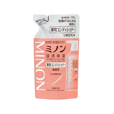他サイト： ミノン 薬用コンディショナー 詰替用 380ml 【医薬部外品】 4987107631077の商品画像