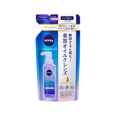 他サイト： ニベア クレンジングオイル ディープクリア 詰替用 170ml 4901301388209の商品画像