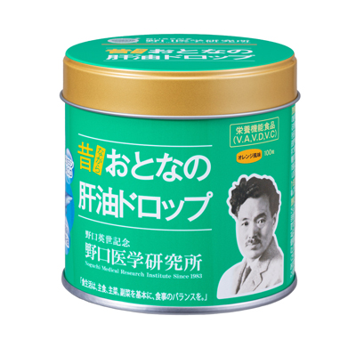 他サイト： 野口医学研究所 おとなの肝油ドロップ 100粒 4562193142302の商品画像