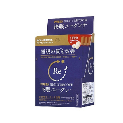 他サイト： アリナミン ナイトリカバー 快眠ユーグレナ 3粒*10 4987910003245の商品画像