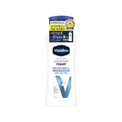 他サイト： ヴァセリン インテンシブケア アドバンスドリペア ボディローション 無香料 400ml 4902111778396の商品画像