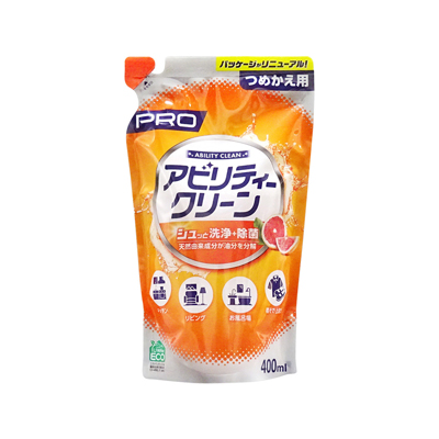 他サイト： ティポス アビリティークリーン 詰替用 400ml 4516825005527の商品画像