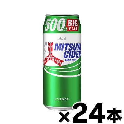 他サイト： 【送料無料】 アサヒ飲料 三ツ矢サイダー 500ml缶×24本 (※お取り寄せ品) (6510)※他商品同時注文同梱不可 451の商品画像