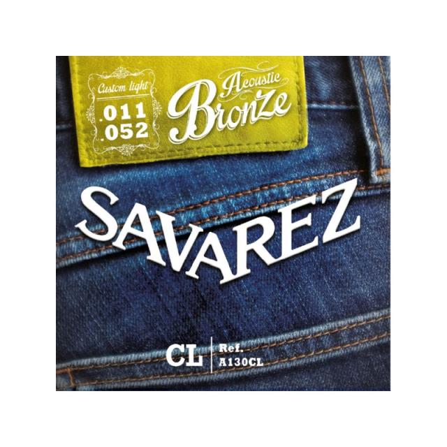 他サイト： SAVAREZ Bronze Custom  Light A130CL サヴァレスの商品画像