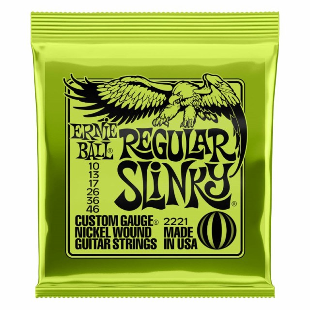 他サイト： ERNIE BALL Regular Slinky Nickel Wound Electric Guitar Strings 1の商品画像