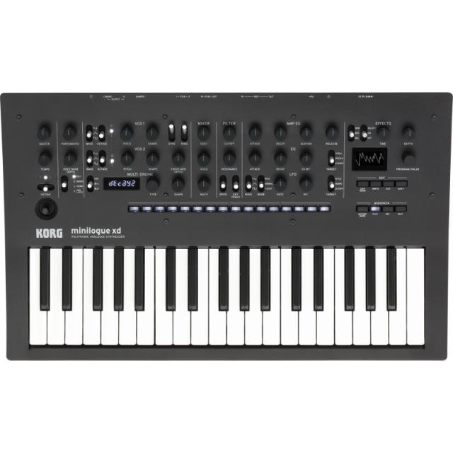 他サイト： KORG 【クリスマスセール】minilogue xd コルグ ミニローグXD 4ボイス・ポリフォニック アナログシンセサイザーの商品画像