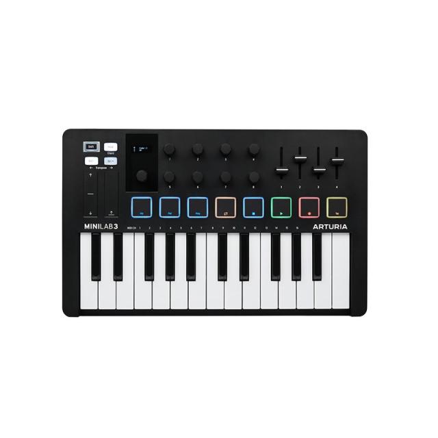 他サイト： Arturia MINILAB 3 BK 【NKS対応製品・Komplete 15 Select無償提供】(25鍵・USB・MIの商品画像