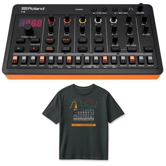 他サイト： Roland (Tシャツセット)T-8 BEAT MACHINE(AIRA Compact) & T-8 T-Shirts Deの商品画像