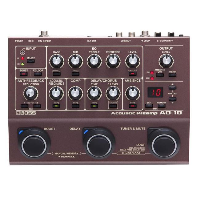 他サイト： BOSS 【即納可能】AD-10 [Acoustic Preamp] ボスの商品画像
