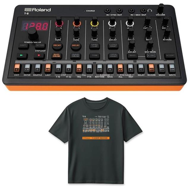 他サイト： Roland (Tシャツセット)T-8 BEAT MACHINE(AIRA Compact) & T-8 T-Shirts Deの商品画像