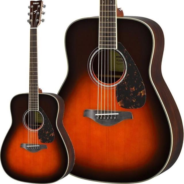 他サイト： YAMAHA 【新生活応援!お得なアクセサリー10点セット付き!】FG830 (Tobacco Brown Sunburst) の商品画像