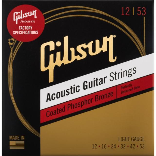 他サイト： Gibson 【夏先取り大特価セール】Coated Phosphor Bronze Acoustic Guitar Stringの商品画像