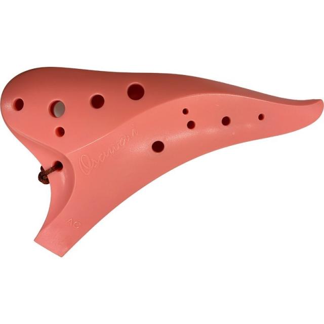 他サイト： オオサワオカリナ 【イケベオリジナル・オカリーナおじさん入門講座&デモ動画付】i Plastic AC アルト、C調 桃色の商品画像