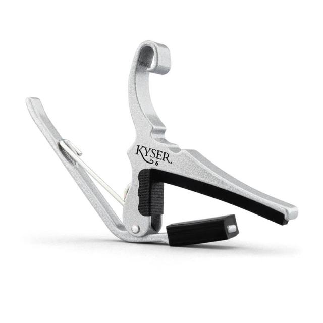 他サイト： Kyser KG6SA [QUICK-CHANGE CAPO] (SILVER)の商品画像