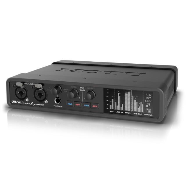 他サイト： MOTU UltraLite mk5(USBオーディオインターフェイス)(USB-C)(モツ)(最大18ch入力・22ch出力)の商品画像