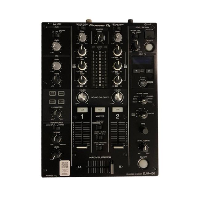 他サイト： Pioneer DJ DJM-450 【開封済み箱ダメージ新品特価】の商品画像
