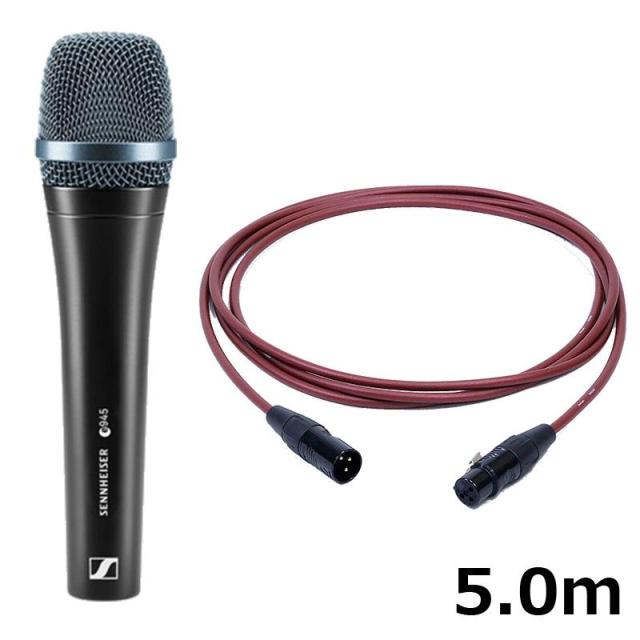 他サイト： SENNHEISER 【夏先取りセール】【旧価格在庫】e945 【PASSGO REDマイクケーブルセット(XLR-XLR)5.の商品画像