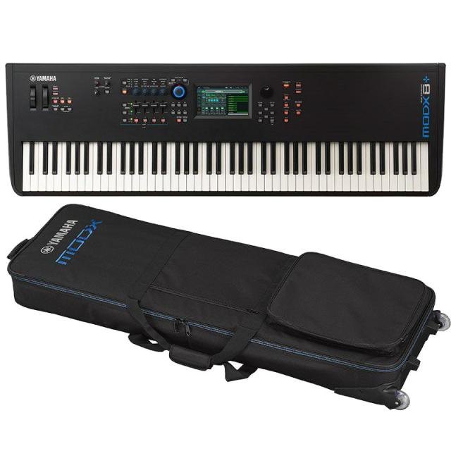 他サイト： YAMAHA MODX8+ & SC-MODX8 (純正キャスター付きソフトケースセット)※配送事項要ご確認の商品画像