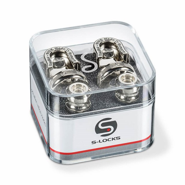 他サイト： Schaller Strap Lock System S-Locks #14010101/Nickelの商品画像
