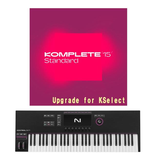 他サイト： Native Instruments KONTROL S61 MK3 + Komplete 15 Standard Upgradの商品画像
