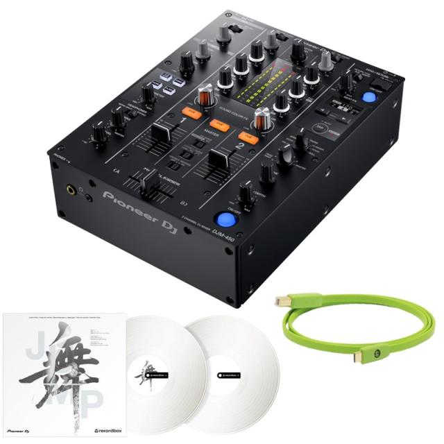 他サイト： Pioneer DJ DJM-450 + コントロールヴァイナルRB-VD2-W + 高品質USBケーブルSETの商品画像