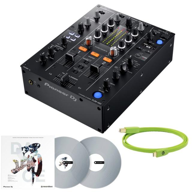 他サイト： Pioneer DJ DJM-450 + コントロールヴァイナルRB-VD2-CL + 高品質USBケーブルSETの商品画像