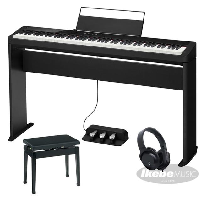 他サイト： CASIO カシオ Privia PX-S1100BK+純正スタンド+高低自在イス+3本ペダルセット【代引不可】【沖縄・離島送料の商品画像